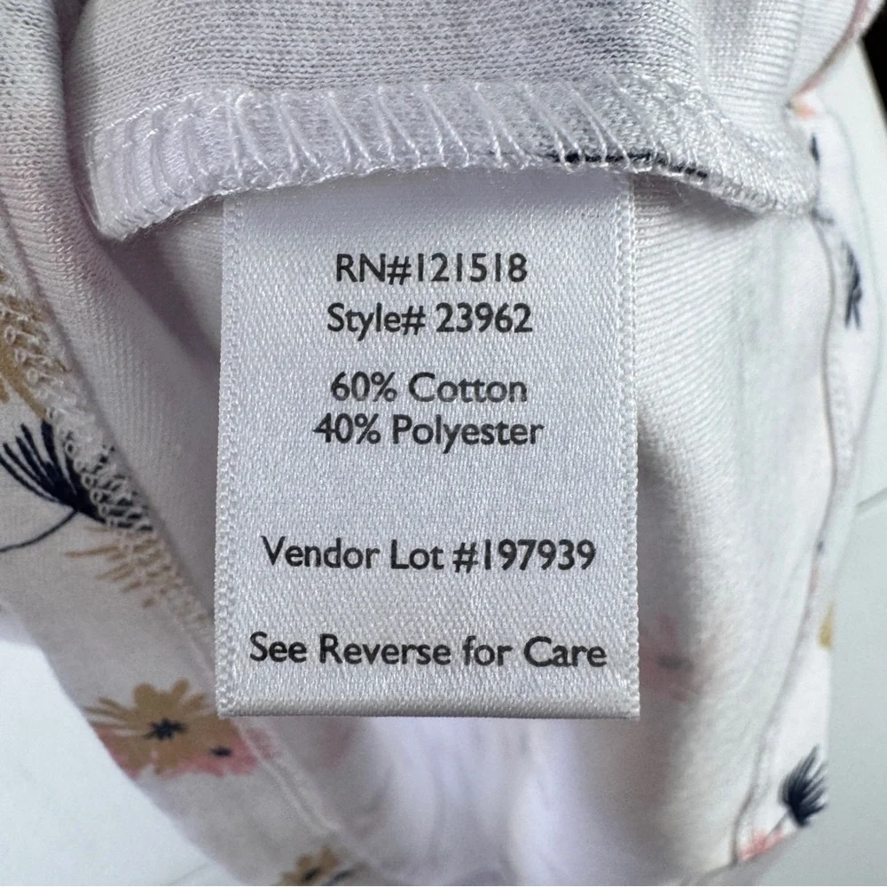 National Since 1952 Ultra Softs T-Shirt Womens White Short Sleeve NWT - Picture 6 of 7